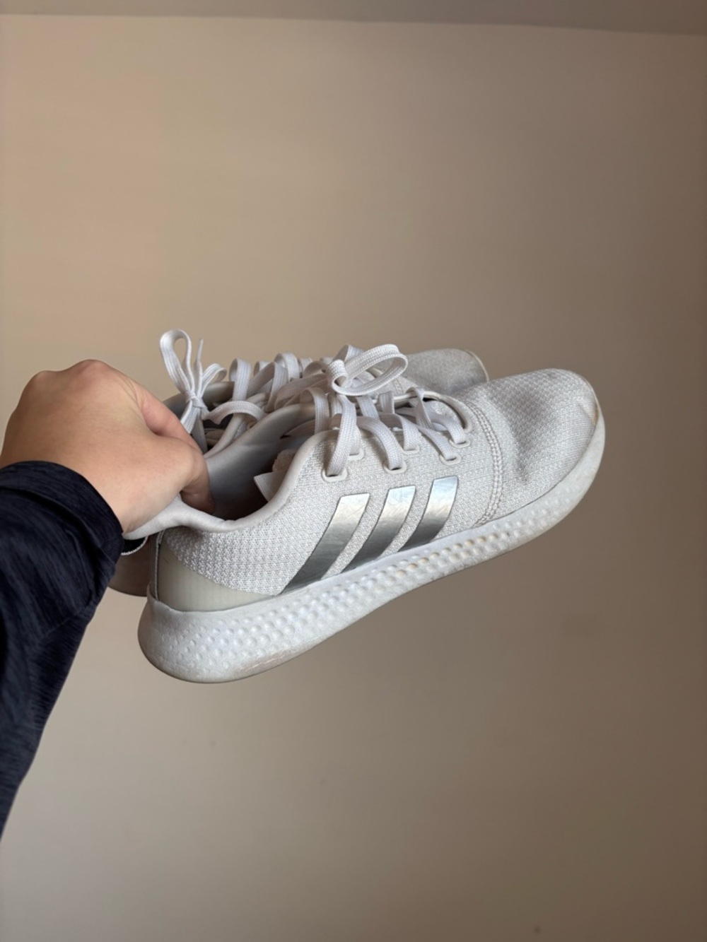 adidas White Athletic Sneakers